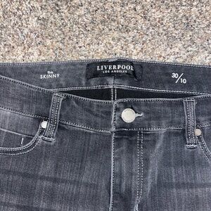 Liverpool Women's Skinny Jeans - Dark Gray